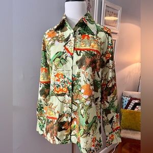 Vintage polyester shirt